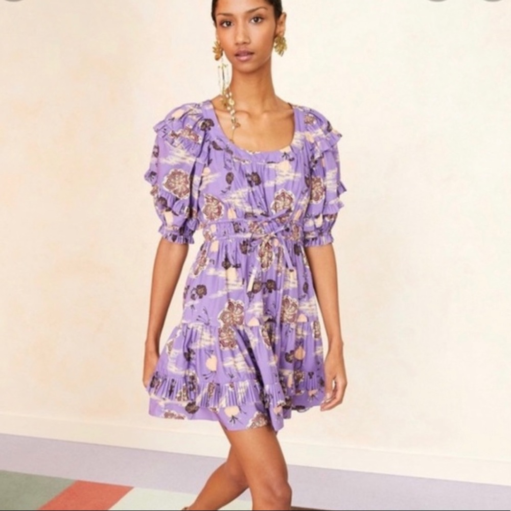 Ulla Johnson Naomi Dress Zinnia Purple